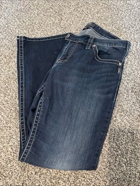 Women’s Silver Dark Blue Women's Stretch Jeans size 16/L33